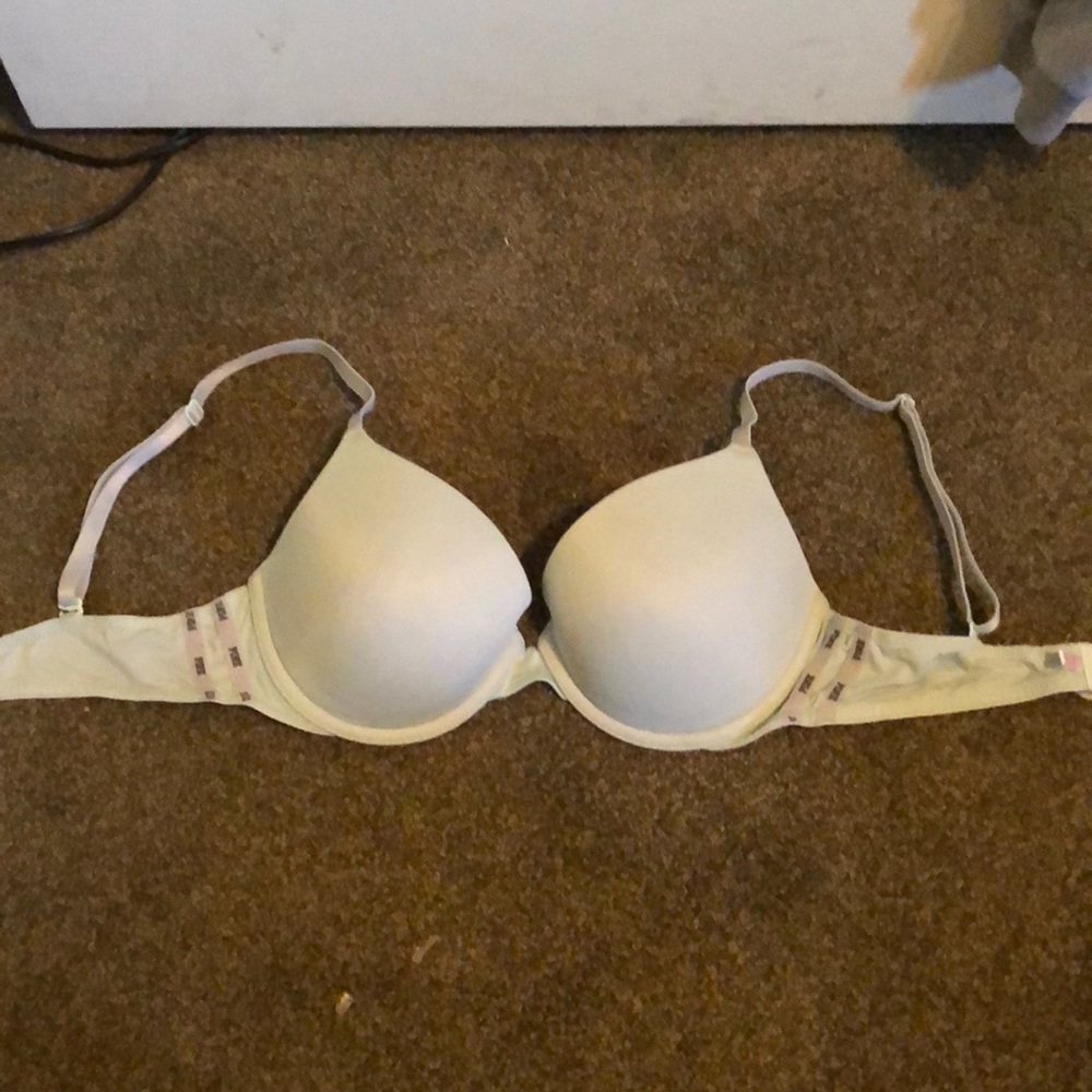 Pink Bright Blue Push-up Bra 36C